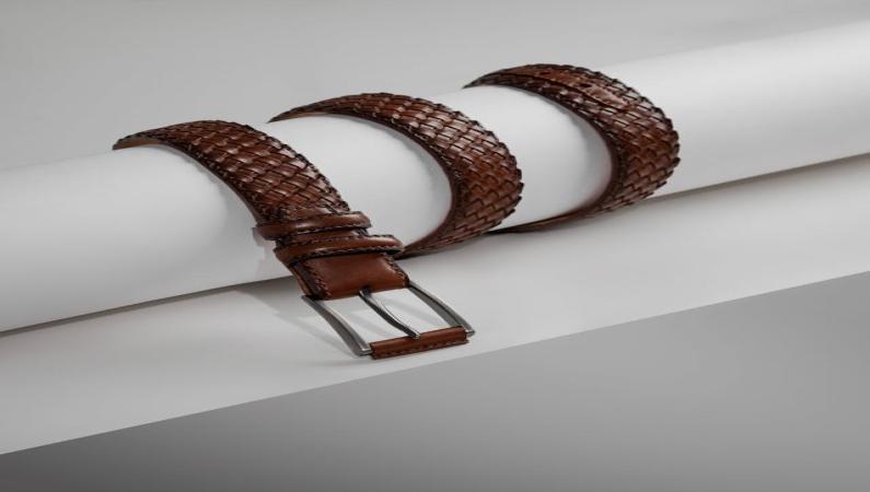 Braided Leather Belt
